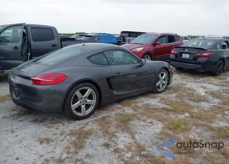 2015 Porsche Cayman from USA, damaged, VIN WP0AA2A87FK161539